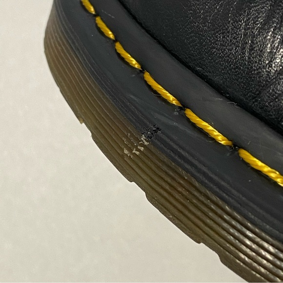 DR. MARTENS black leather 1460 PASCAL lace up ankle boots - Picture 8 of 13